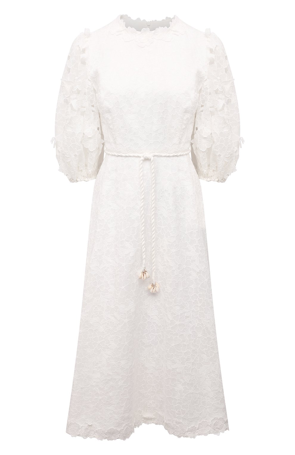 Платье ZIMMERMANN белого цвета по цене 135000 руб., арт. 3276DL0L, фото 1 Платье ZIMMERMANN, арт. 3276DL0L, фото 1
