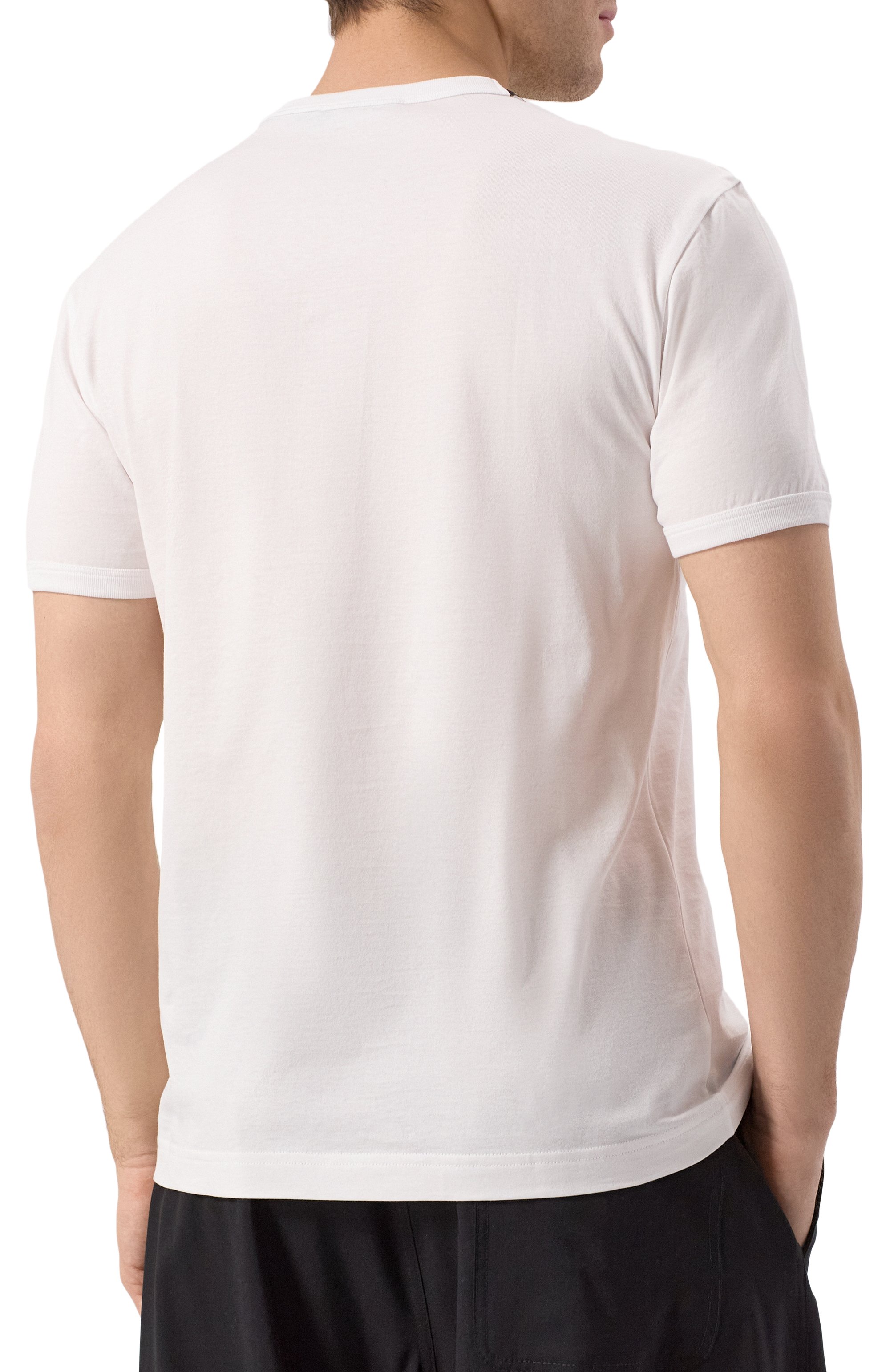 Хлопковая футболка DOLCE & GABBANA белого цвета по цене 87550 руб., арт. G8PV1Z/G704C, фото 4 Хлопковая футболка DOLCE & GABBANA, арт. G8PV1Z/G704C, фото 4