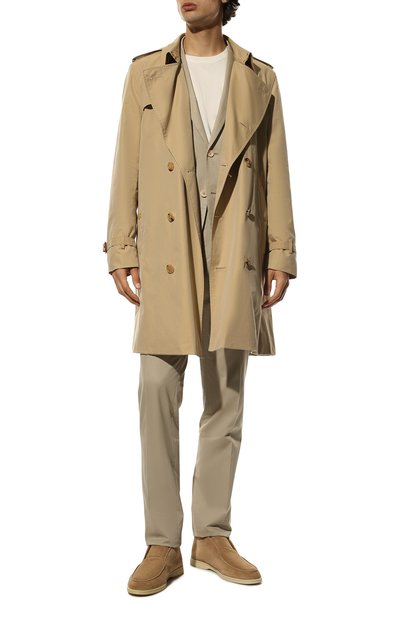 Замшевые ботинки open walk LORO PIANA, арт. FAB4368, фото 2