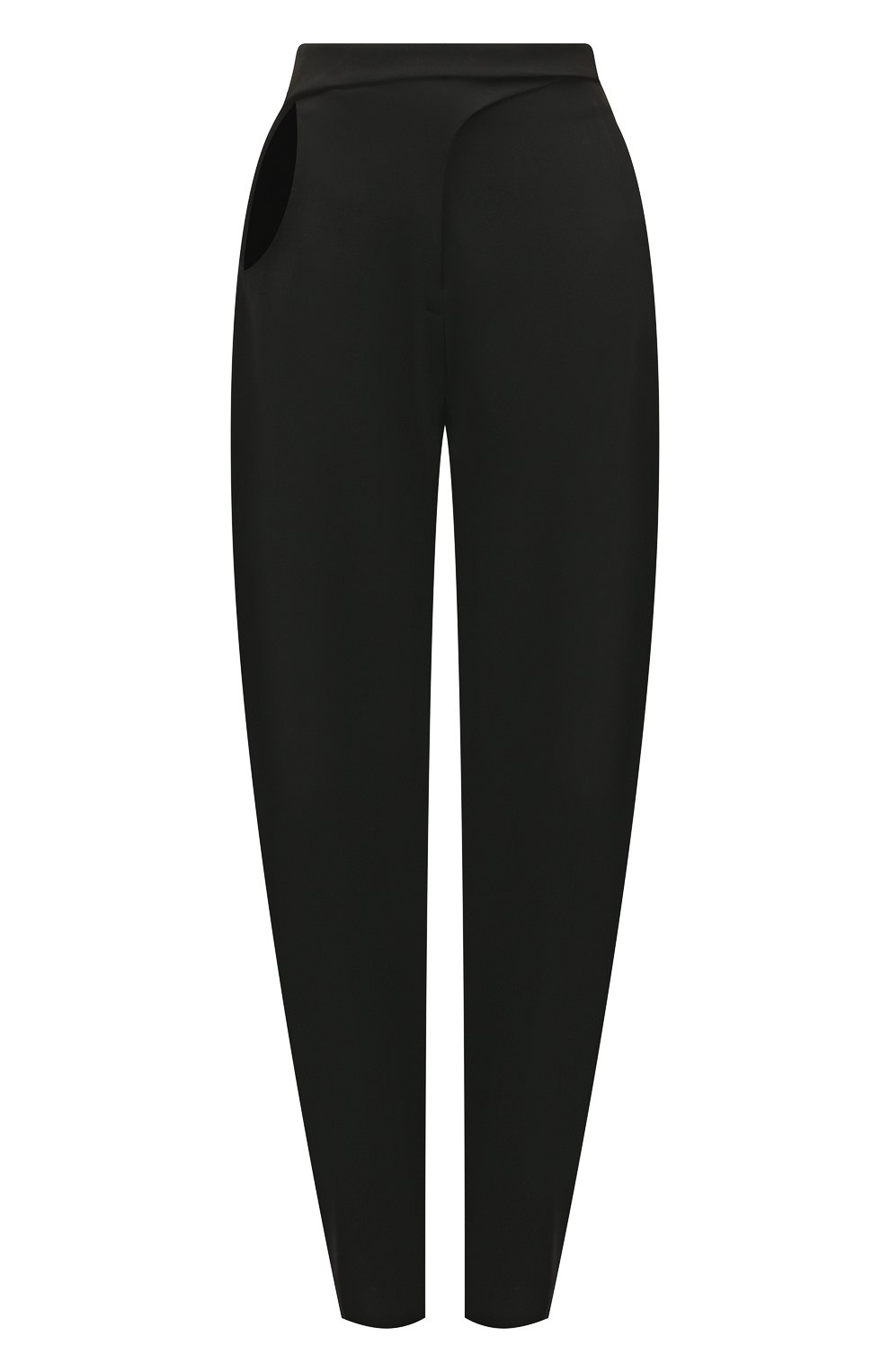 Шерстяные брюки MUGLER черного цвета по цене 121000 руб., арт. 21W1PA0344181, фото 1 Шерстяные брюки MUGLER, арт. 21W1PA0344181, фото 1