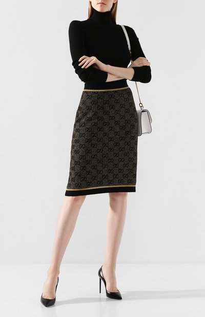 Шерстяная юбка GUCCI, арт. 579788/XKARJ, фото 2