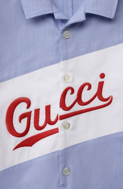 Хлопковый комбинезон GUCCI, арт. 638092/XWAMU, фото 3