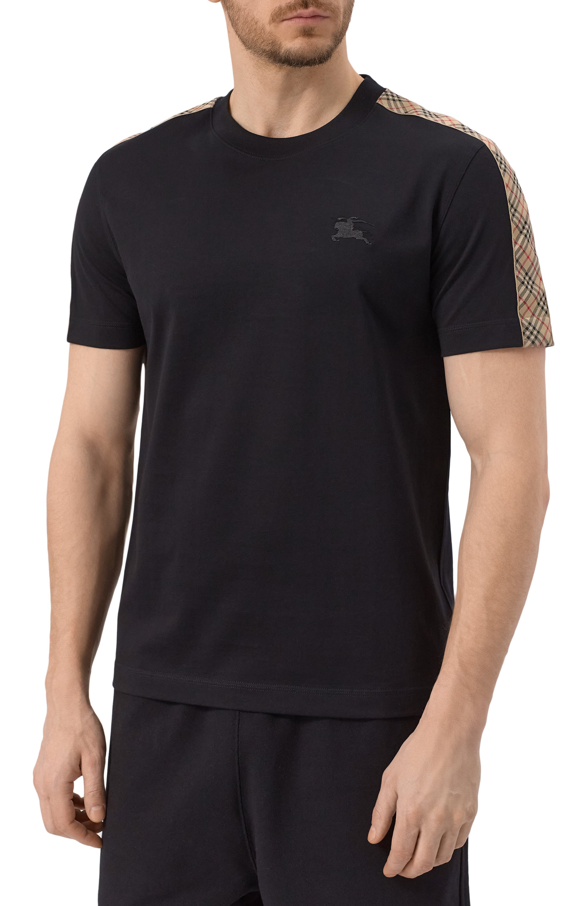 Хлопковая футболка BURBERRY, арт. 8106248, фото 3