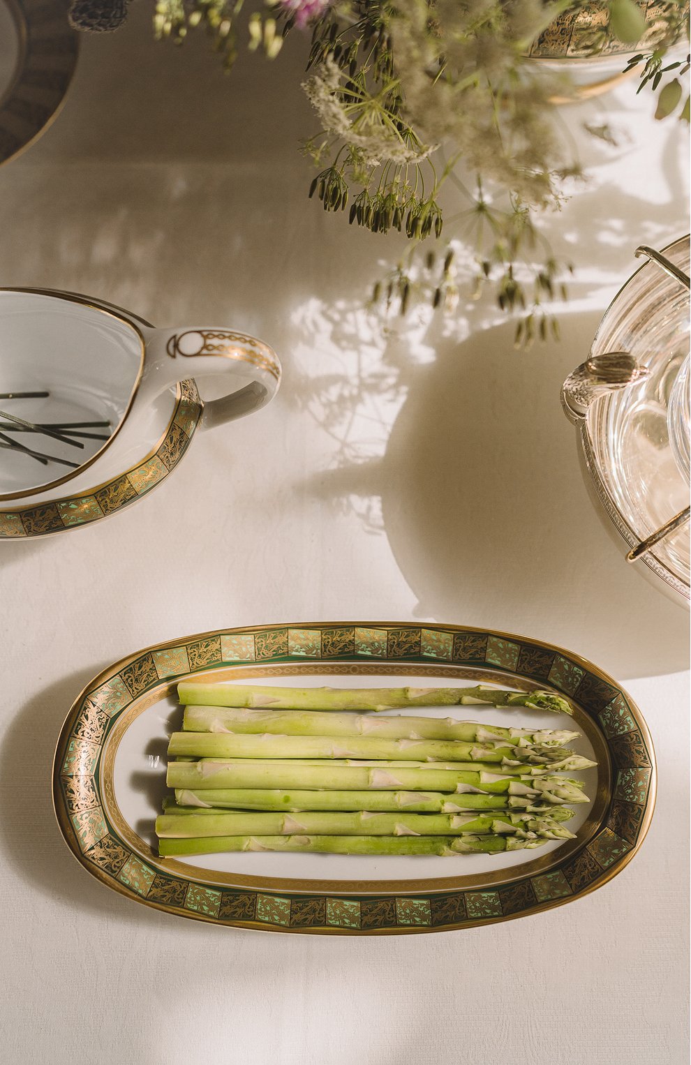 Блюдо для солений eventail vert BERNARDAUD зеленого цвета по цене 79950 руб., арт. 1848/125, фото 2 Блюдо для солений eventail vert BERNARDAUD, арт. 1848/125, фото 2