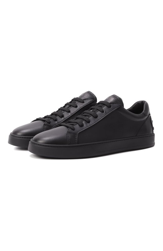Кожаные кеды Tod’s XXM04L0HZ40JUS Чёрный XXM04L0HZ40JUS