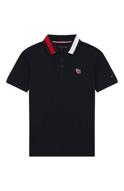 Хлопковое поло TOMMY HILFIGER, арт. KB0KB04987, фото 1