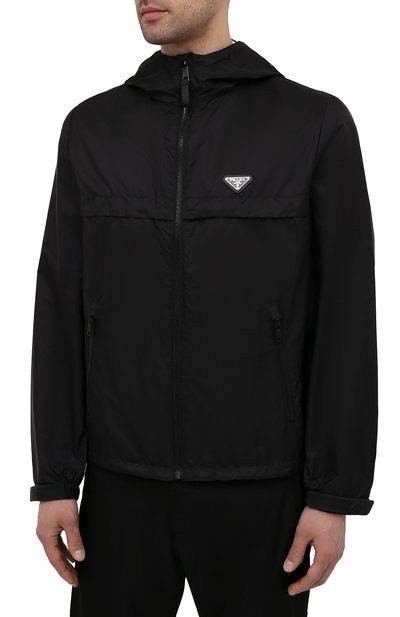 Куртка PRADA черного цвета по цене 175000 руб., арт. SGB460-1WQ9-F0N5A-202, фото 3 Куртка PRADA, арт. SGB460-1WQ9-F0N5A-202, фото 3