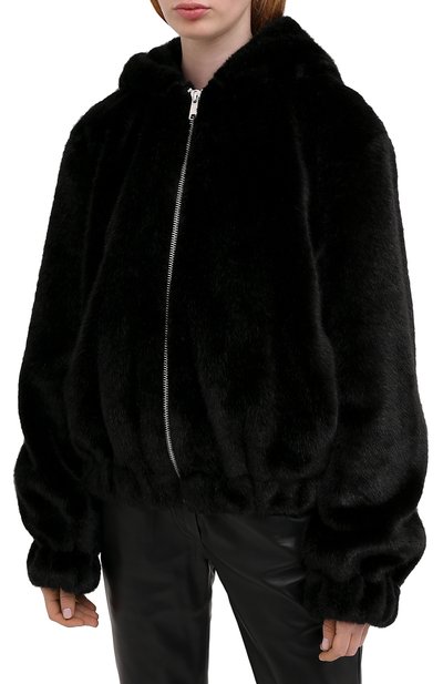 Шуба из экомеха HELMUT LANG, арт. H06HW407, фото 3