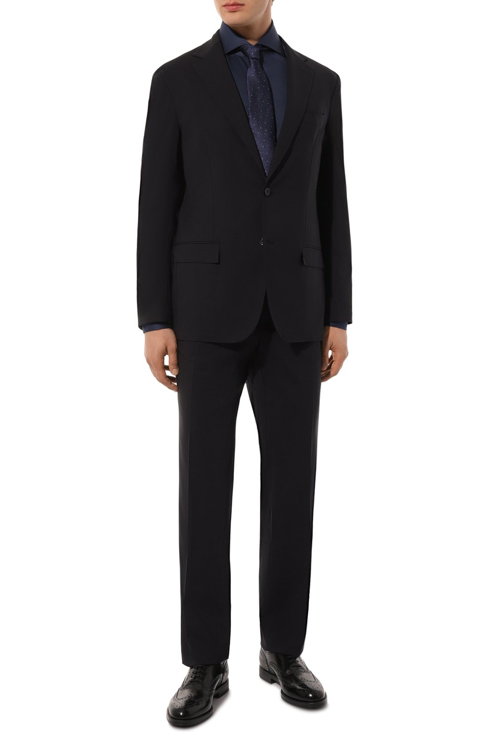 Хлопковая сорочка KITON, арт. UCCH08884, фото 2