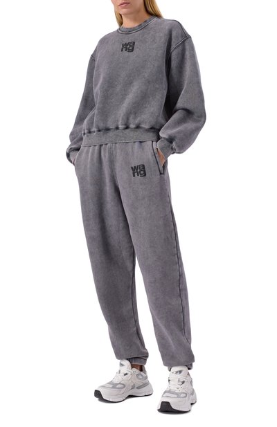 Хлопковые джоггеры ALEXANDERWANG.T, арт. 4CC3244403, фото 2