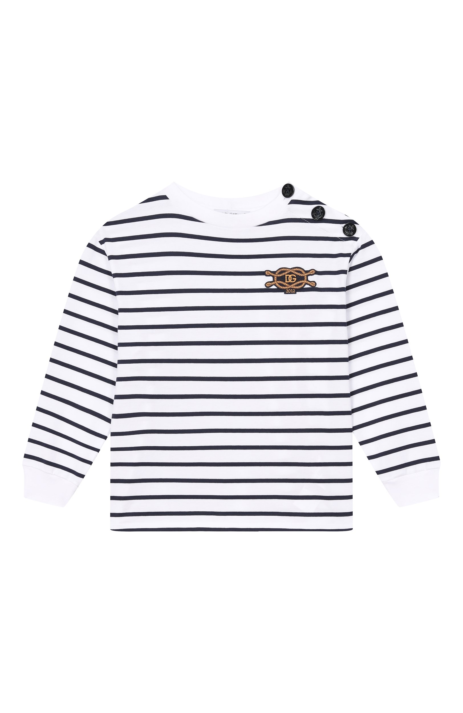 Хлопковый лонгслив DOLCE & GABBANA, арт. L4JTKT/FB7DF_001, фото 1