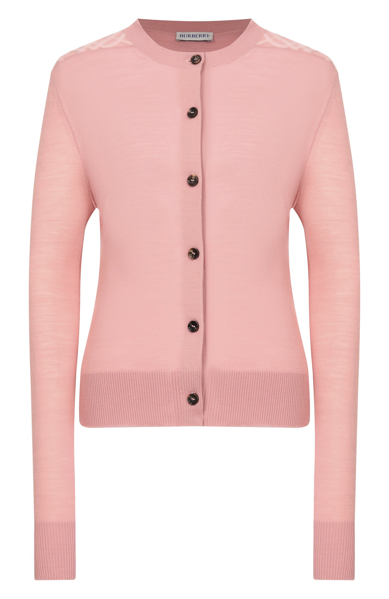 Кардиган из шерсти и шелка BURBERRY, арт. 8130170, фото 1