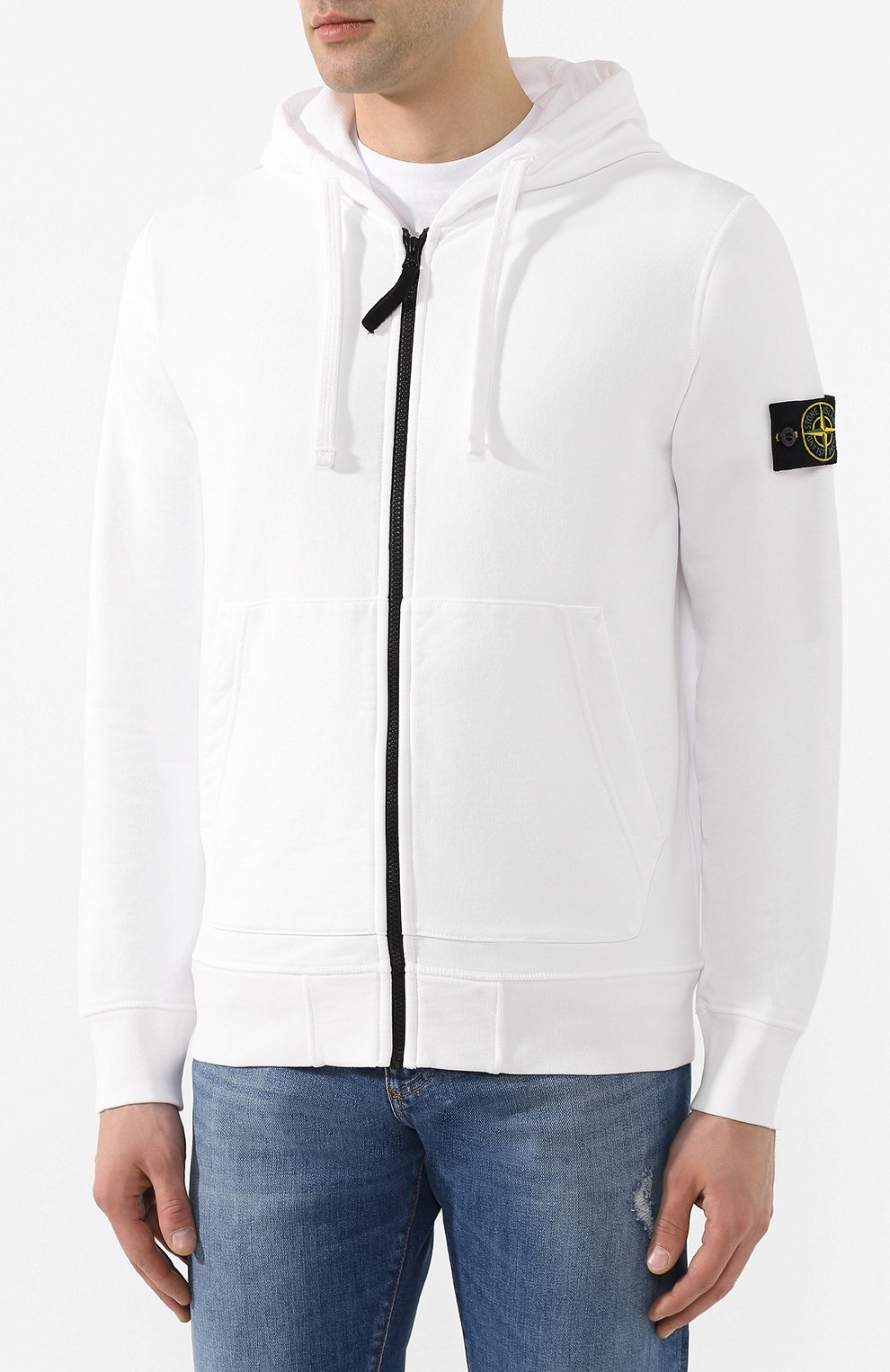 Хлопковая толстовка STONE ISLAND, арт. 721564251, фото 3
