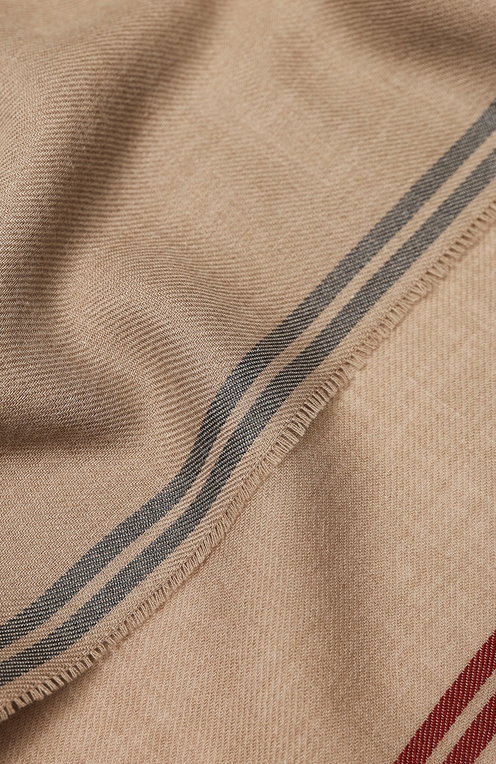 Шарф из смеси кашемира и хлопка BRUNELLO CUCINELLI, арт. MSC638AG, фото 2