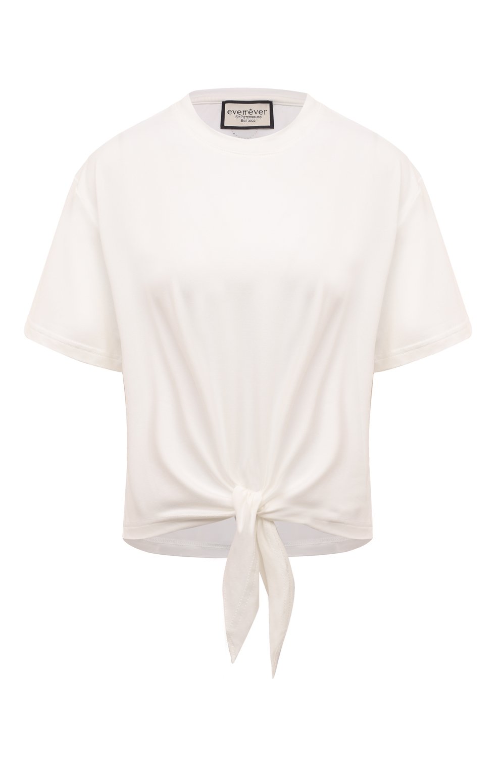 Футболка EVERREVER белого цвета по цене 4990 руб., арт. RE-TSS-WS-02, фото 1 Футболка EVERREVER, арт. RE-TSS-WS-02, фото 1