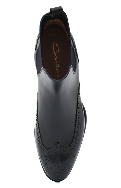 Кожаные челси SANTONI, арт. WTGY58820BA1NLVVU85, фото 5