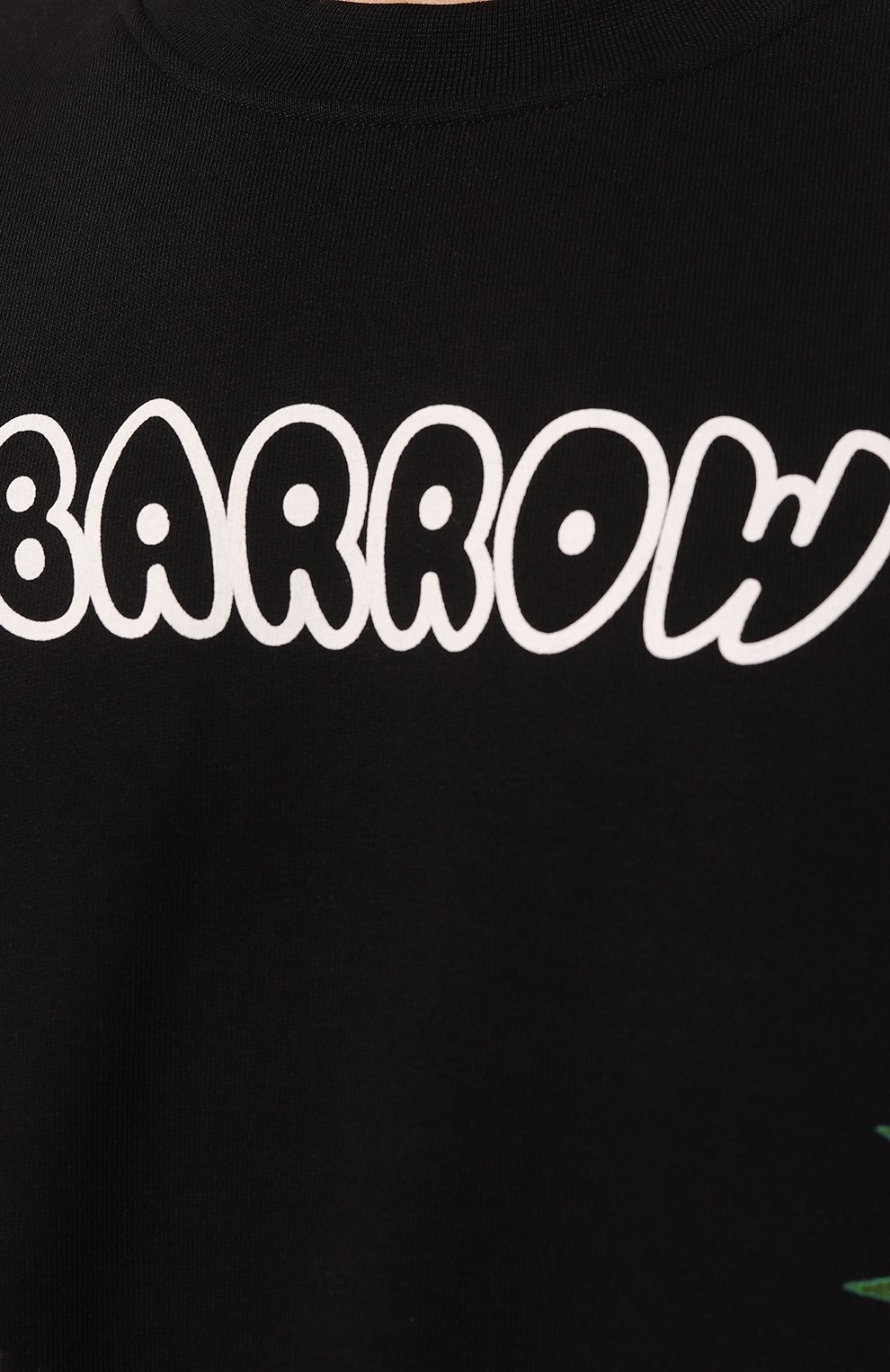 Хлопковый свитшот BARROW черного цвета по цене 35800 руб., арт. 034085, фото 5 Хлопковый свитшот BARROW, арт. 034085, фото 5