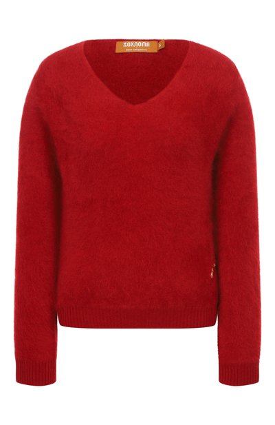Женский кашемировый пуловер ХОХЛОМА Х АЛЕНА АХМАДУЛЛИНА, арт. WKT2314