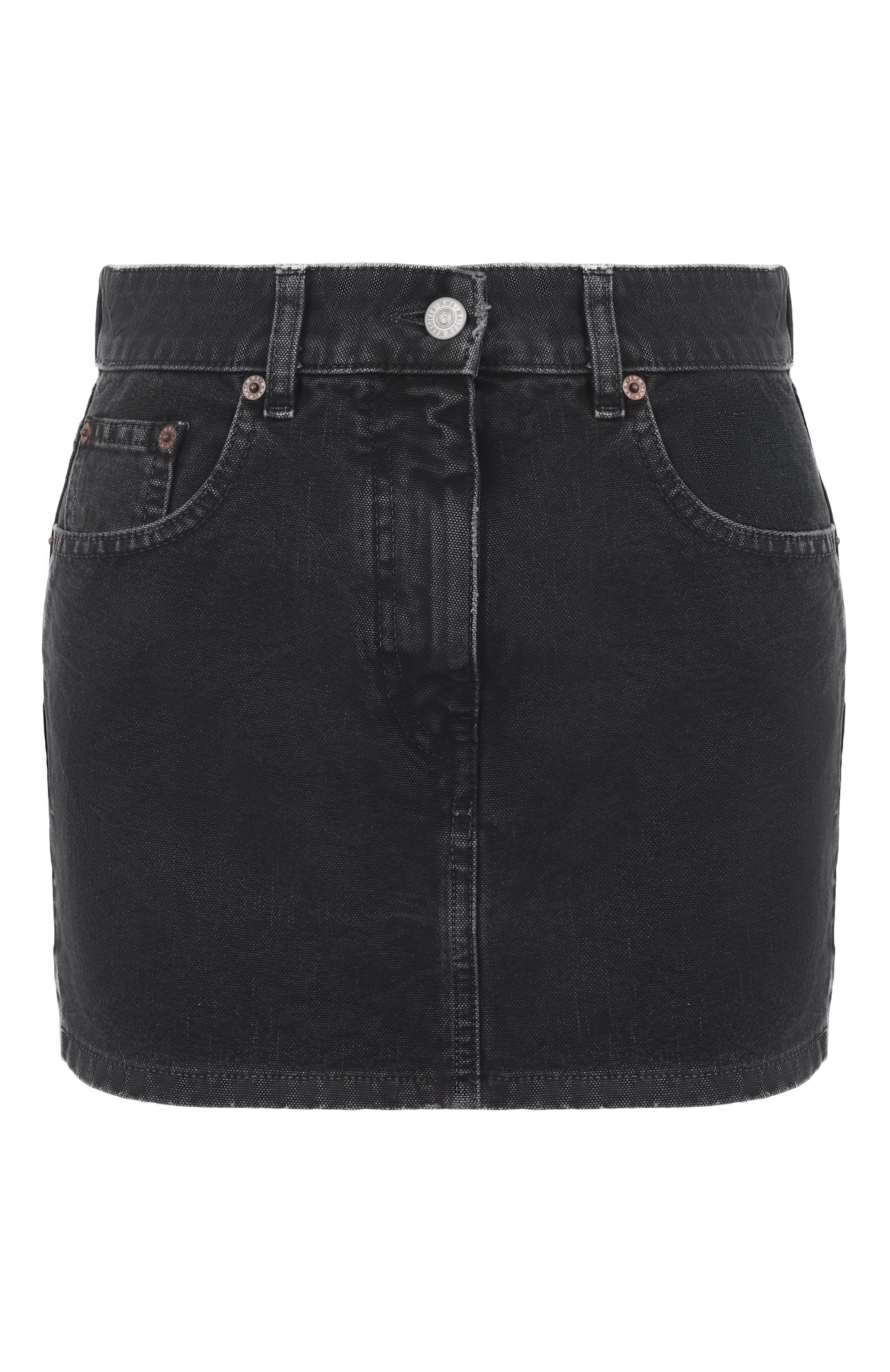 Джинсовая юбка MM6, арт. S52MC0010/M35249, фото 1