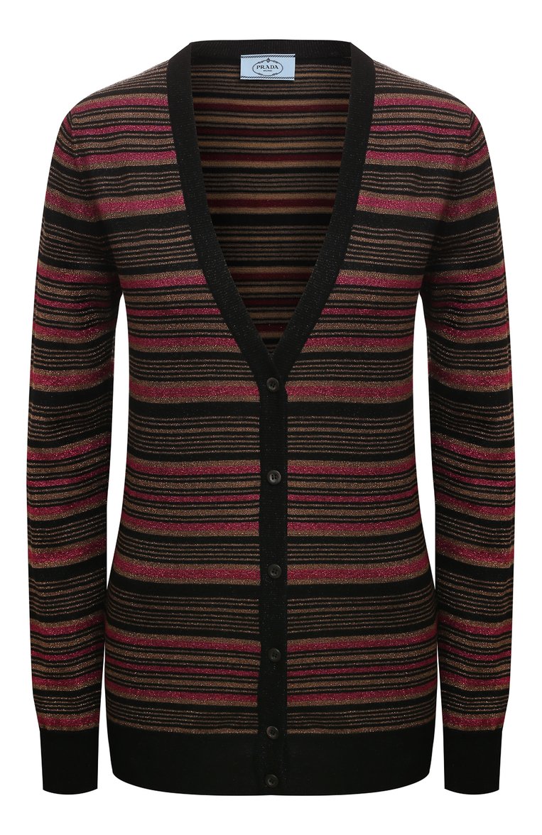 Шерстяной кардиган PRADA, арт. P25G26-1SF9-F005E-182, фото 1