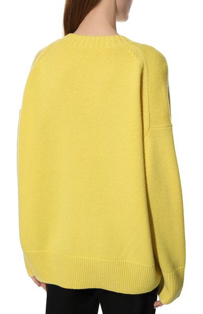 Кашемировый свитер SEVEN LAB желтого цвета по цене 29400 руб., арт. Jumper 22 yellow, фото 4 Кашемировый свитер SEVEN LAB, арт. Jumper 22 yellow, фото 4