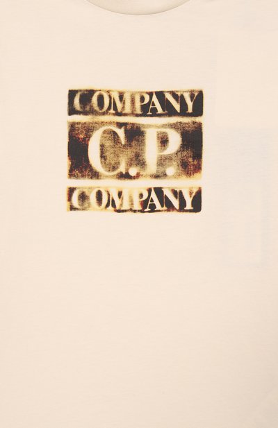 Хлопковая футболка C.P. COMPANY, арт. C6M00L/LAA17, фото 3