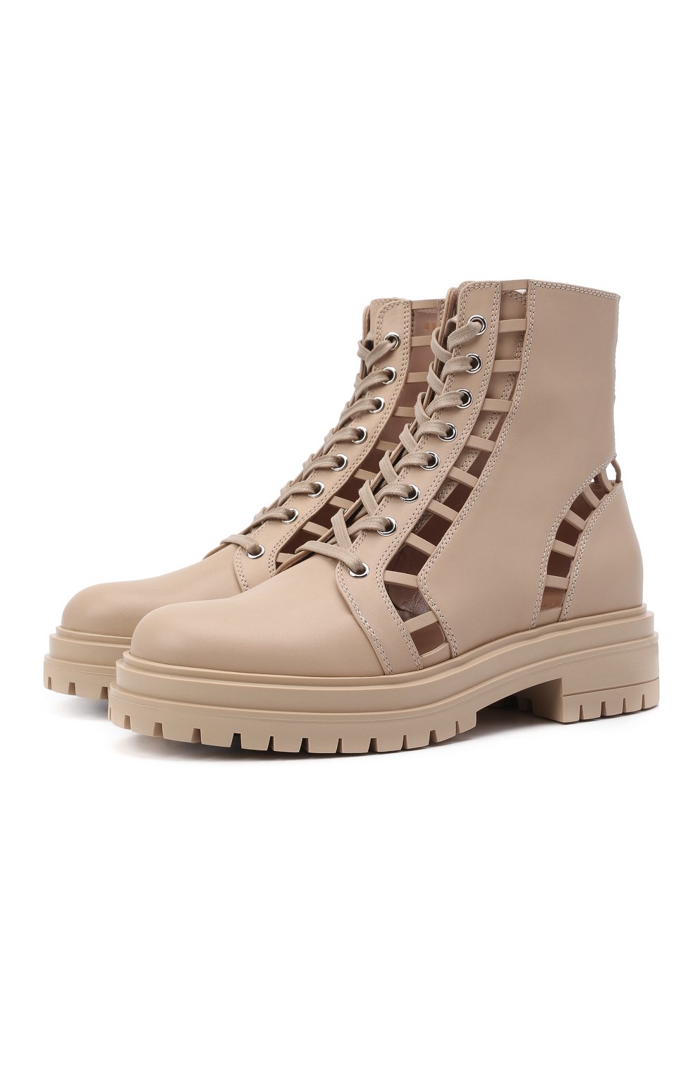 Кожаные ботинки GIANVITO ROSSI, арт. G73368.20G0M.CLNM0US, фото 1