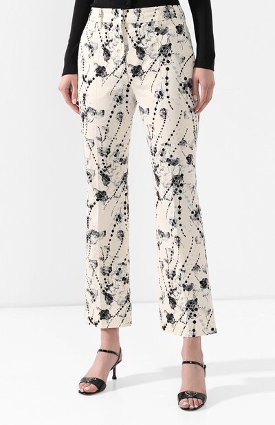 Шерстяные брюки PRADA, арт. P248D-1WXP-F0002, фото 3