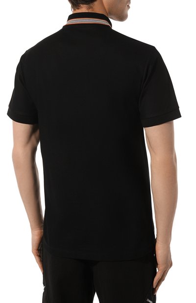 Хлопковое поло BURBERRY, арт. 8084017, фото 4