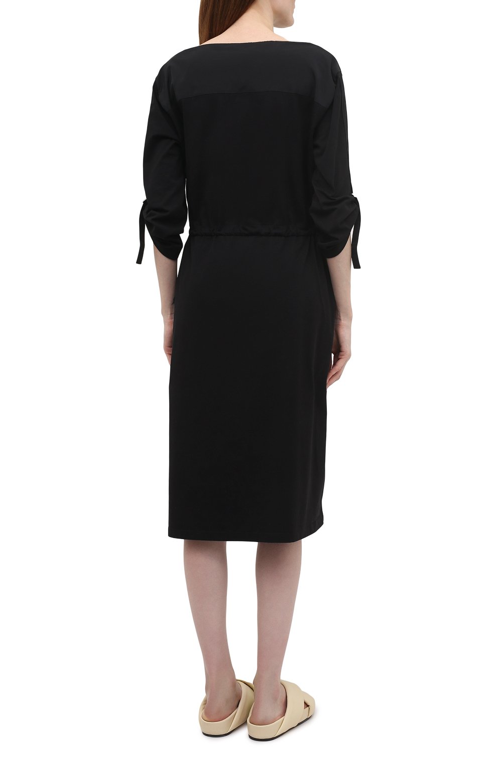 Хлопковое платье MONCLER, арт. G1-093-8I729-00-829HP, фото 4