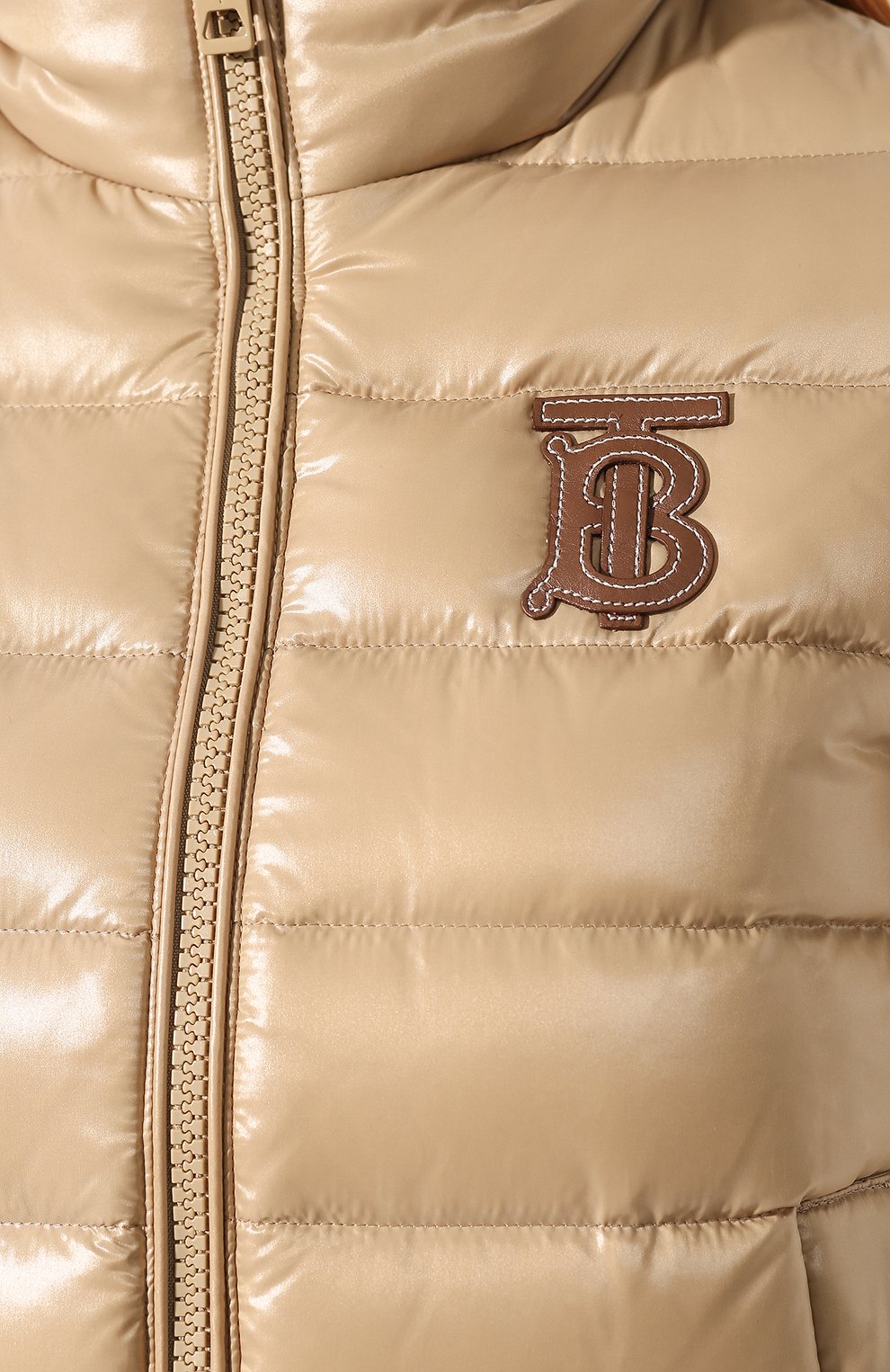 Пуховик BURBERRY бежевого цвета по цене 126000 руб., арт. 8017291, фото 5 Пуховик BURBERRY, арт. 8017291, фото 5