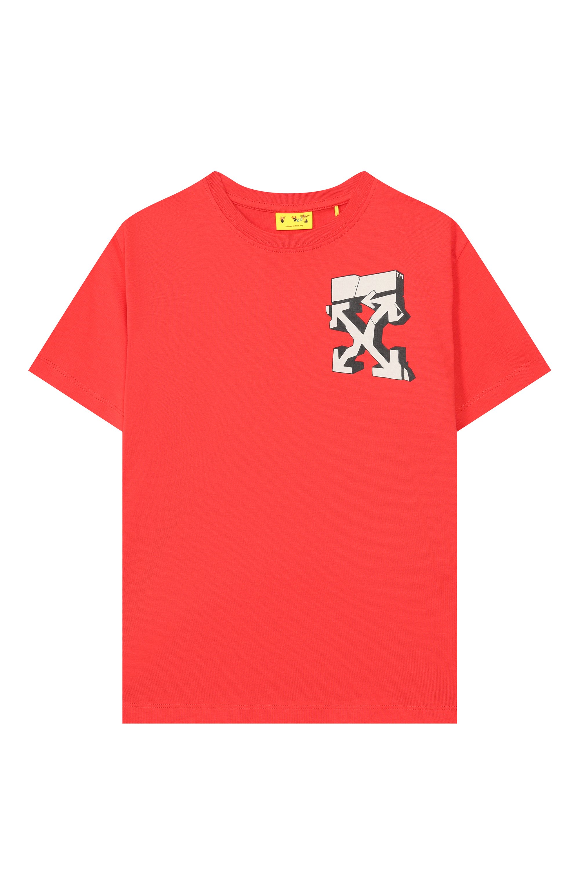 Хлопковая футболка OFF-WHITE, арт. 0BAA002F25JER00B/4-12, фото 1