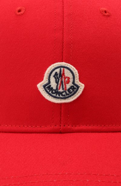 Хлопковая бейсболка MONCLER, арт. H1-954-3B000-16-04863, фото 3