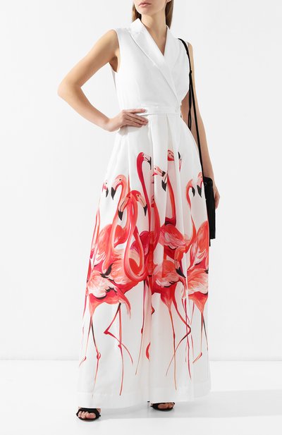 Платье-макси SARA ROKA розового цвета по цене 69950 руб., арт. ARETTY/SS19-34, фото 2 Платье-макси SARA ROKA, арт. ARETTY/SS19-34, фото 2