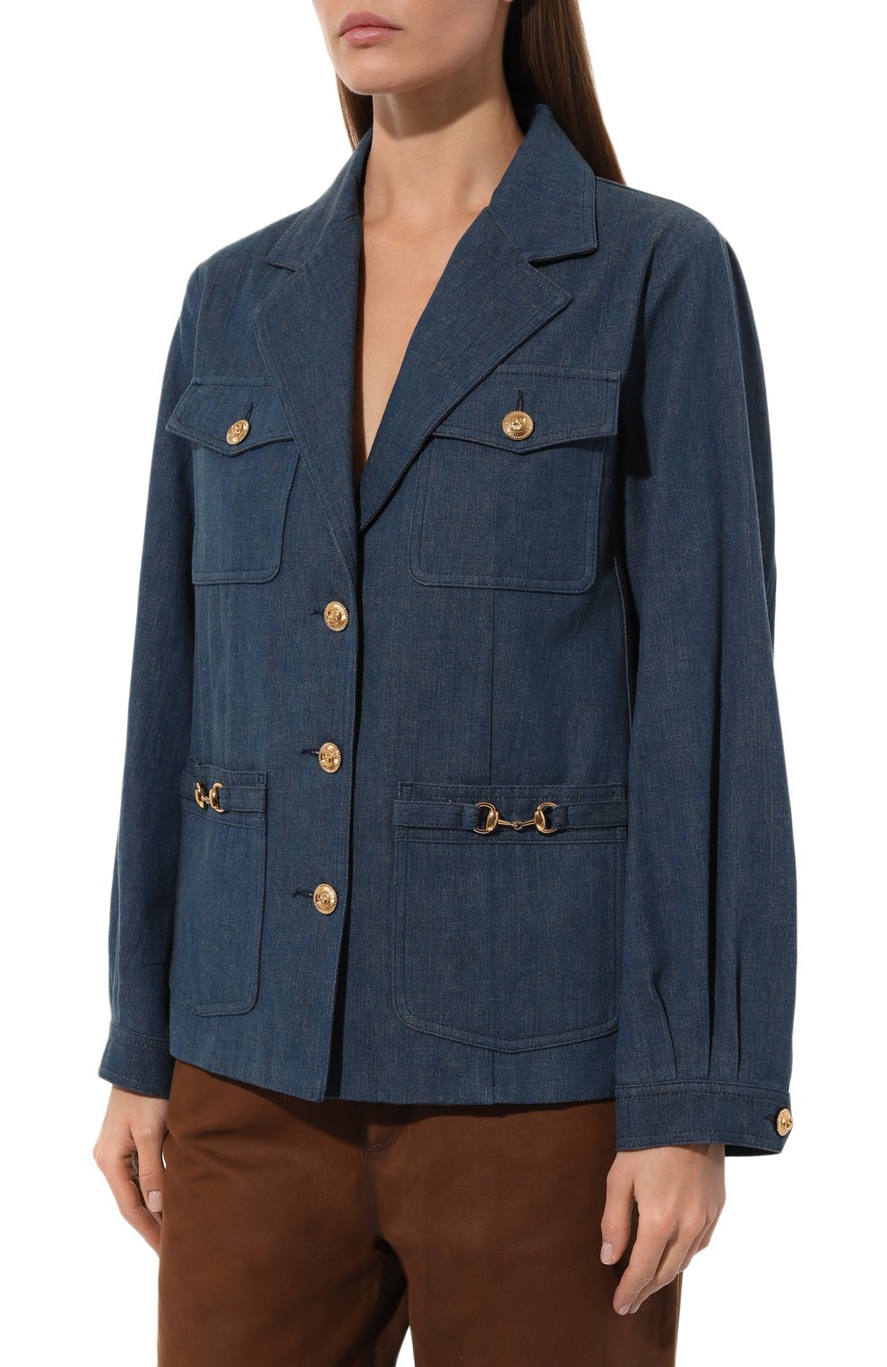 Джинсовый жакет GUCCI, арт. 573339 XDAN7, фото 3