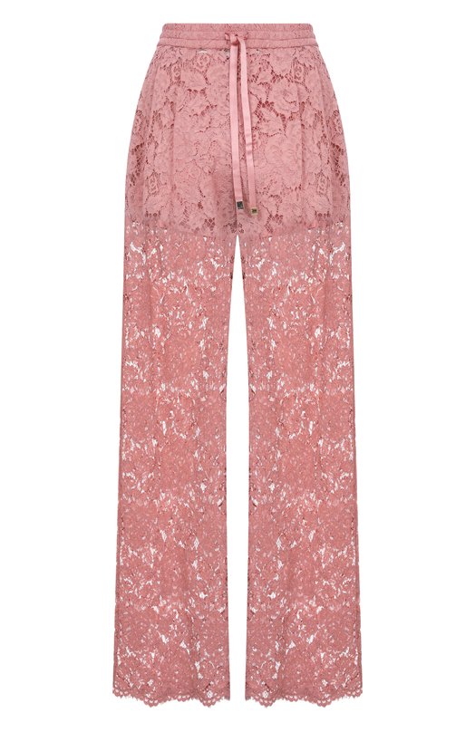 фото Брюки из вискозы и хлопка dolce & gabbana