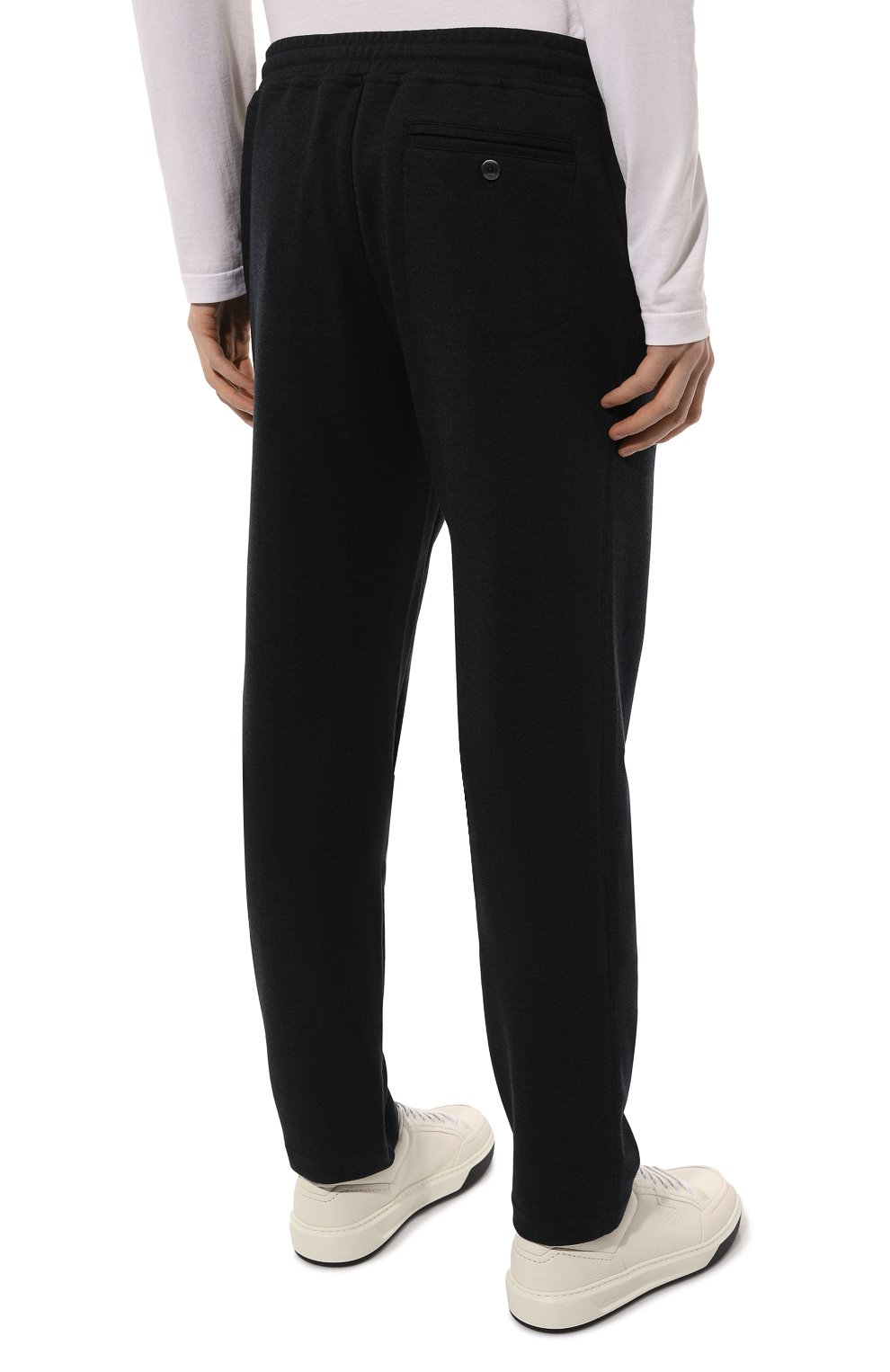 Брюки из шерсти и хлопка CAPOBIANCO, арт. 17M750.PL00., фото 4