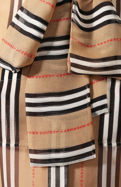 Шелковая блузка BURBERRY, арт. 8024258, фото 5
