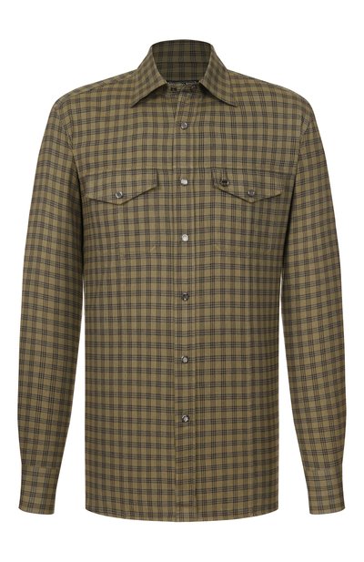 Мужская рубашка из хлопка и лиоцелла STEFANO RICCI, арт. MC007067/BN2822