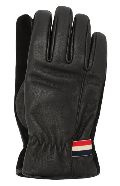 Кожаные перчатки MONCLER, арт. E2-091-00577-00-A0086, фото 1