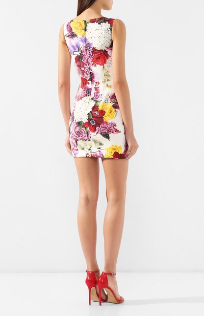 Шелковое платье DOLCE & GABBANA, арт. F6D3NT/FSAX3, фото 4