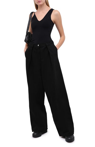 Топ HELMUT LANG черного цвета по цене 14200 руб., арт. K06HW503, фото 2 Топ HELMUT LANG, арт. K06HW503, фото 2