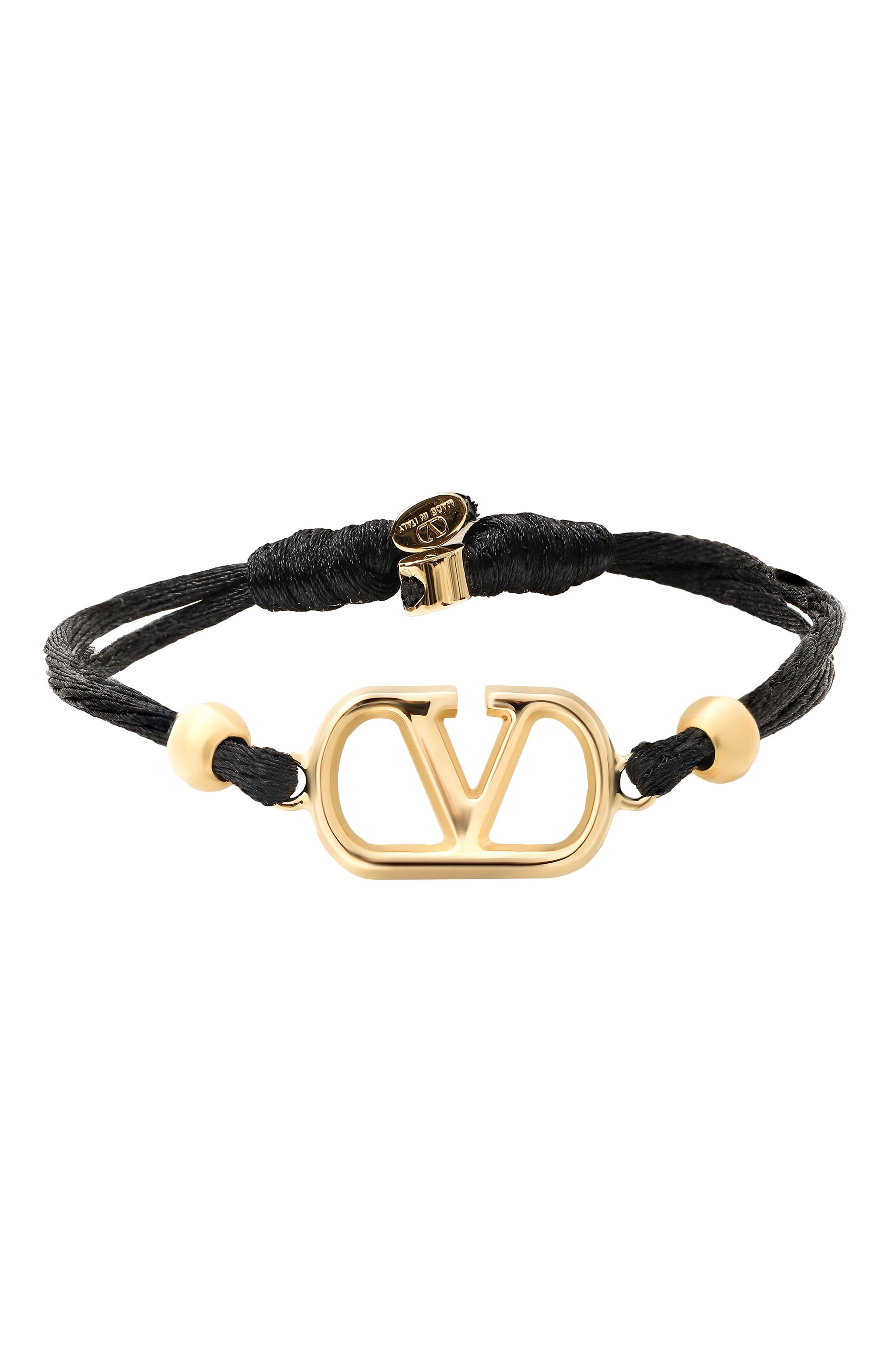 Браслет VALENTINO черного цвета по цене 26200 руб., арт. 6W2J0X85VGJ, фото 1 Браслет VALENTINO, арт. 6W2J0X85VGJ, фото 1