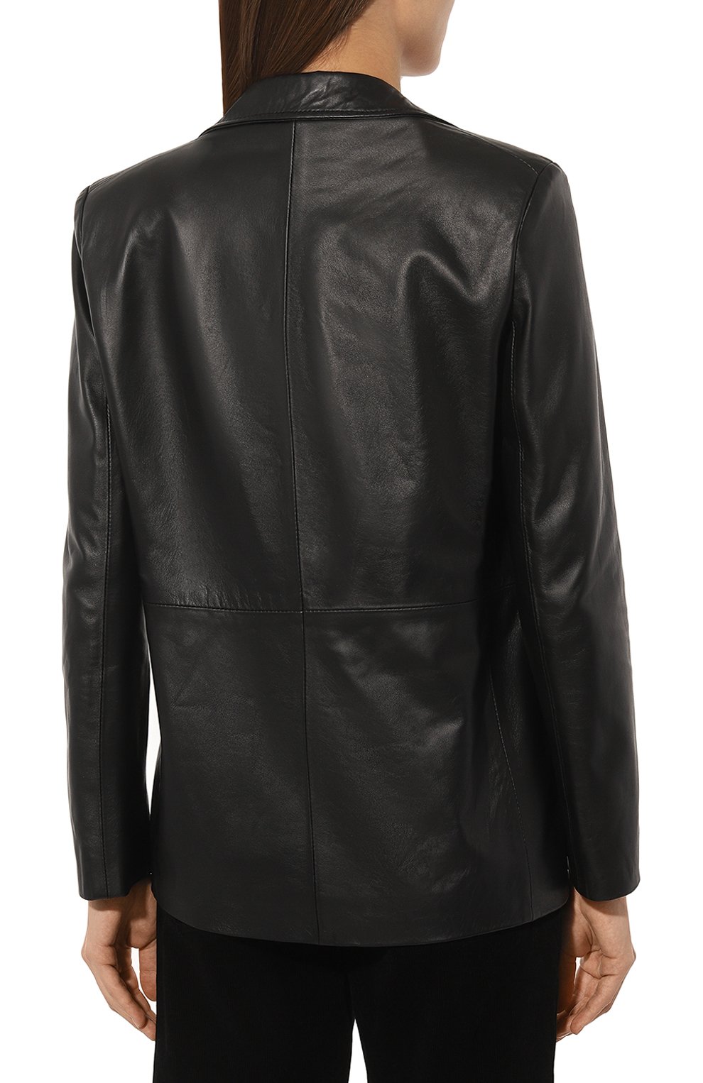 Кожаный жакет SIMONETTA RAVIZZA, арт. S04JA236L16/TS, фото 4