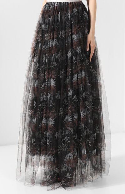 Юбка-макси BRUNELLO CUCINELLI темно-серого цвета по цене 331500 руб., арт. MH111G2788, фото 3 Юбка-макси BRUNELLO CUCINELLI, арт. MH111G2788, фото 3