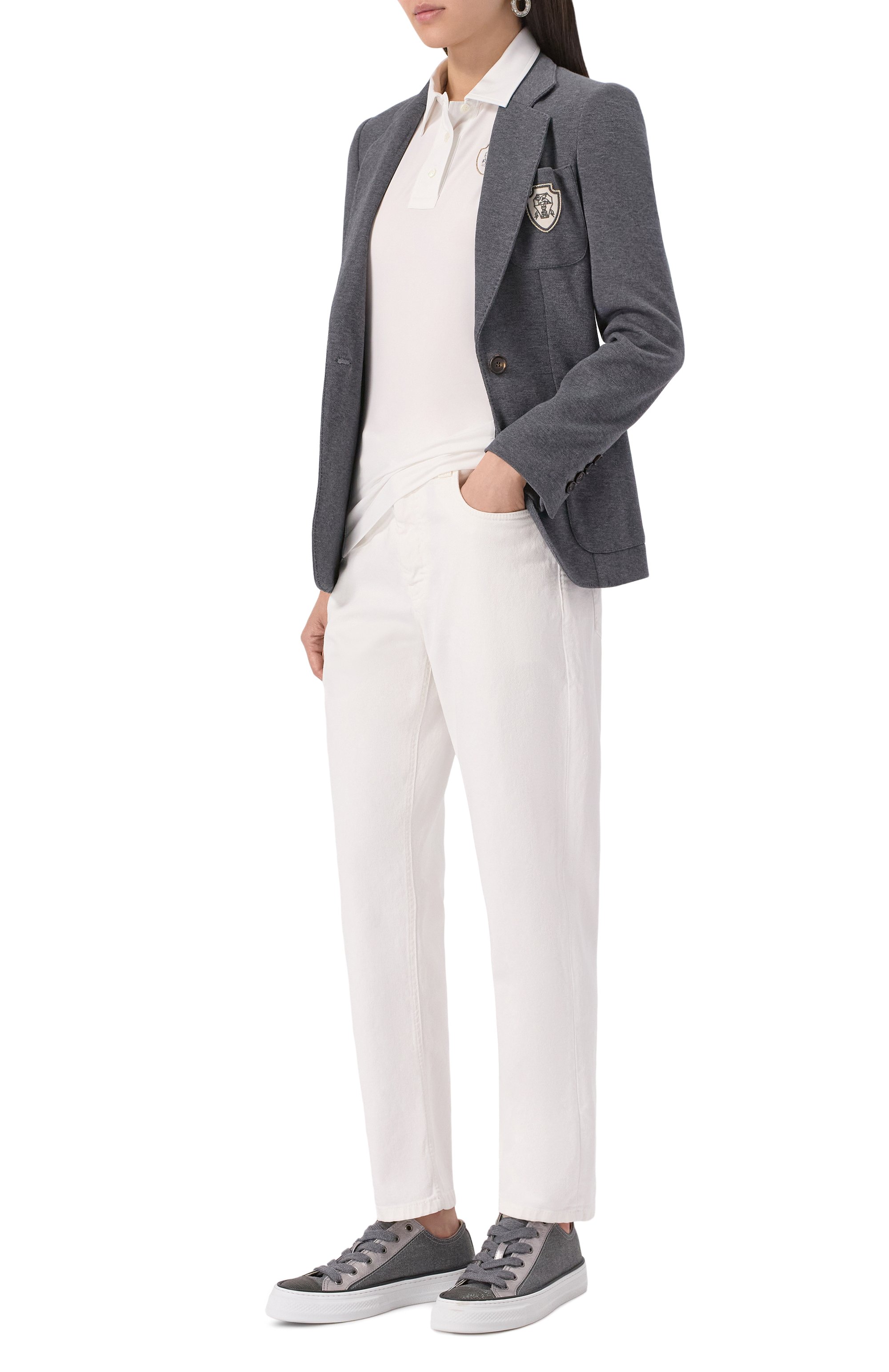 Поло BRUNELLO CUCINELLI, арт. MW857VD145, фото 2