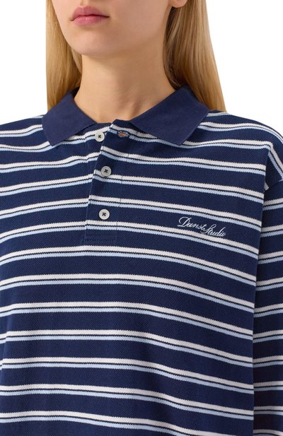 Хлопковое поло DUNST, арт. UDTS5C119N2, фото 5