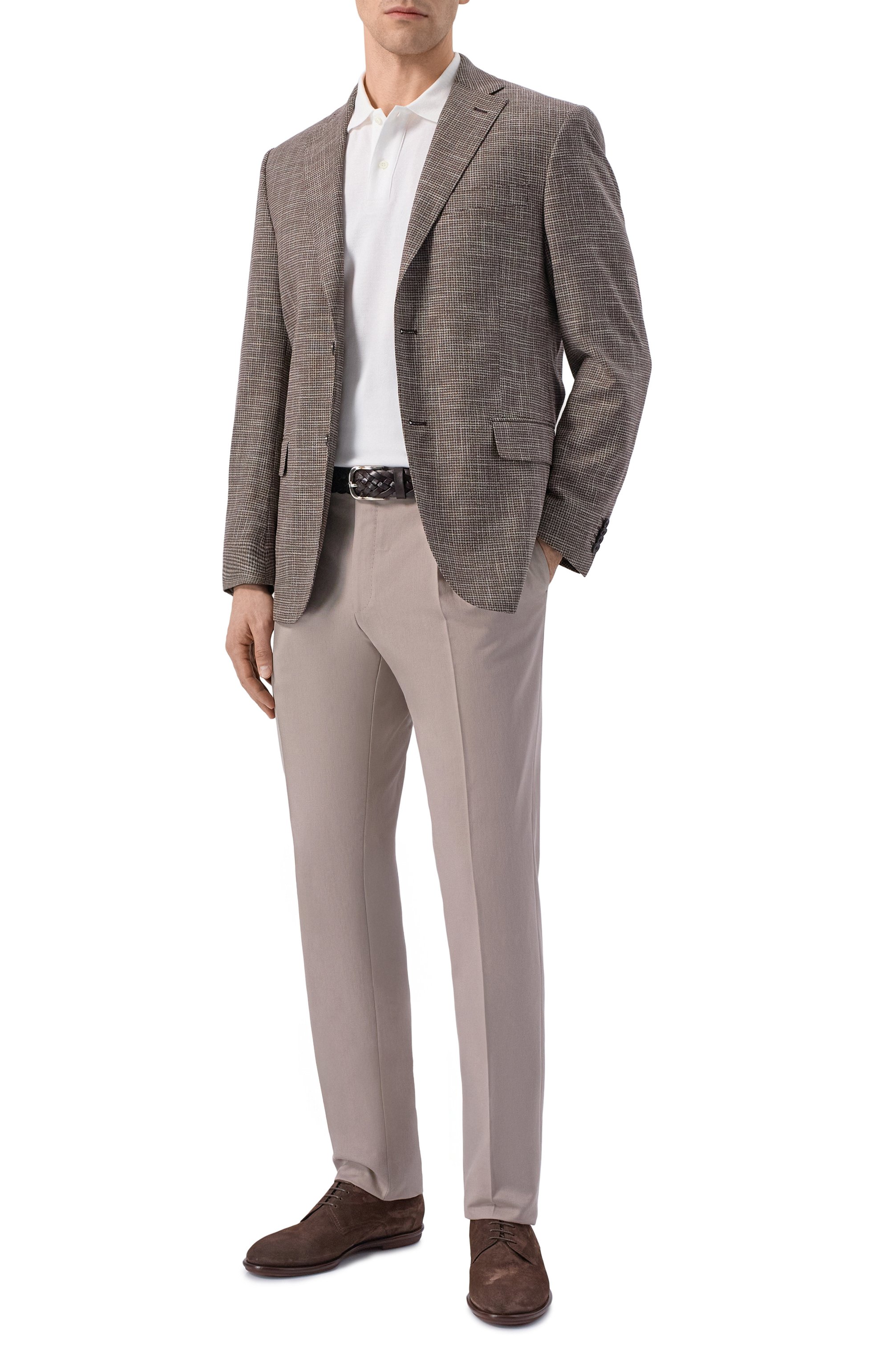 Хлопковые брюки CORNELIANI, арт. 275B03/2714103, фото 2