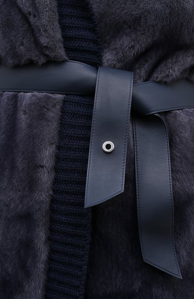 Пальто с мехом норки LORO PIANA, арт. FAG3852, фото 5