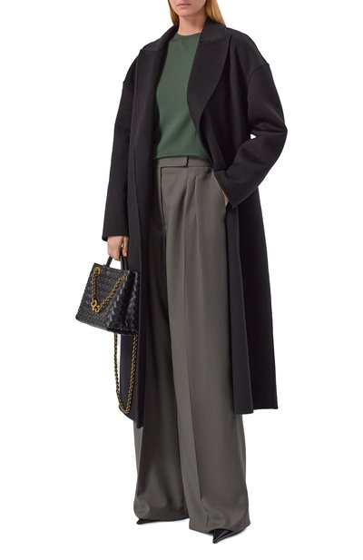 Шерстяной пуловер MVST темно-зеленого цвета по цене 137000 руб., арт. M0-M25.1MW.K402/34-48, фото 2 Шерстяной пуловер MVST, арт. M0-M25.1MW.K402/34-48, фото 2